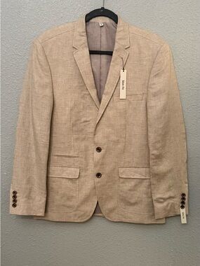 NWT Baird McNutt 100% Linen Murano Blazer size Medium